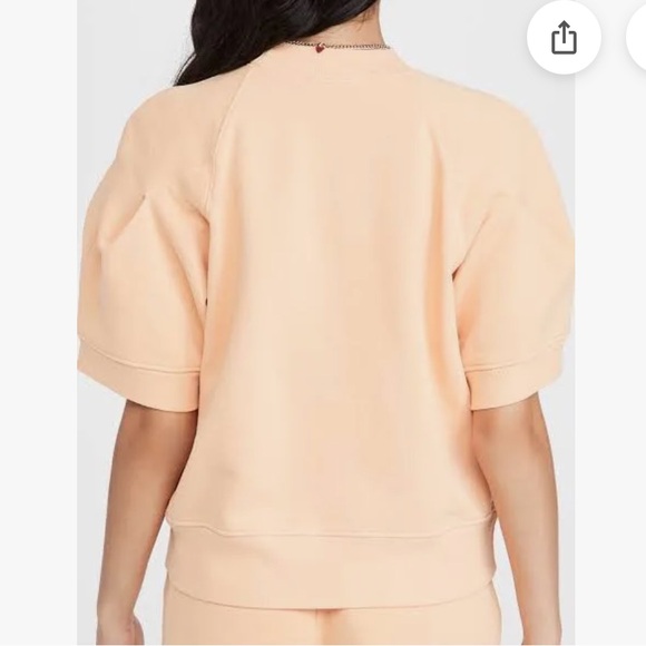 Agolde Women's Sherbet The Round Shoulder Sweatshirt Small - Picture 3 of 6